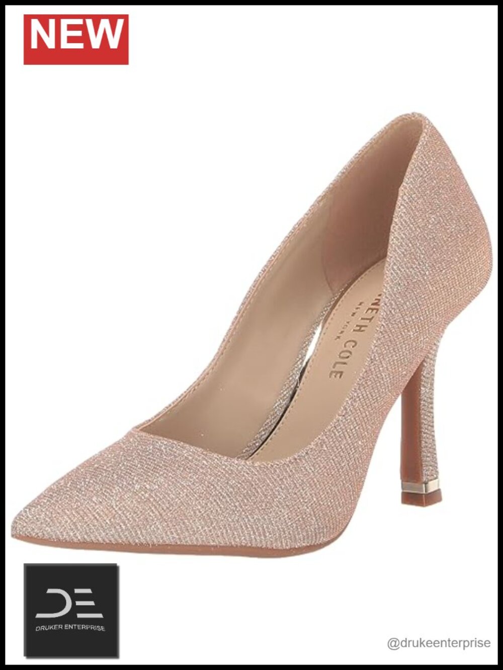 Women's Pointed Toe Stiletto Heel Pump with Memory Foam Insole